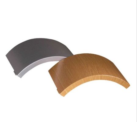 angepasste Farbkolumne, gebürstete Aluminiumschienen, Aluminiumschienen