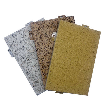 Moderne Holzkorn-/Marmor-Aluminiumfolie mit individueller Länge und PVDF/PE-Beschichtung