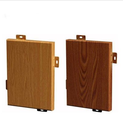 Einfache Installation Moderne Holzkorn/Marmor Aluminium Veneer mit Online-Technischer Unterstützung