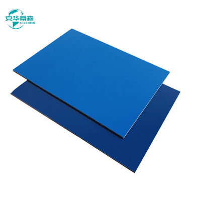 Nano-Beschichtung Feuerdichtes ACP-Panel Aluminium-Verbundpanel Feste Farbe 1220mm 1250mm