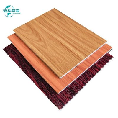 2 mm 3 mm Acp-Blatt Holz Oberfläche Außenwandverkleidung Wetterbeständigkeit